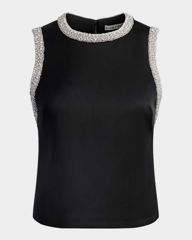 Amal Embellished Tank Top